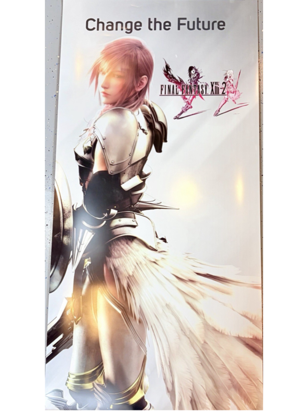 Final Fantasy XIII-2 Lightning 28x58 Change the Future Promo Poster